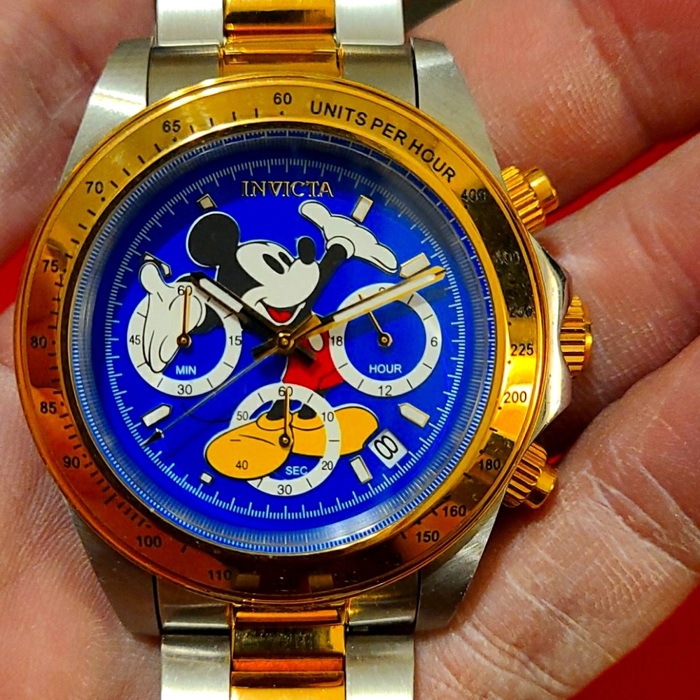 Limited Edition Invicta Mickey Mouse Watch!